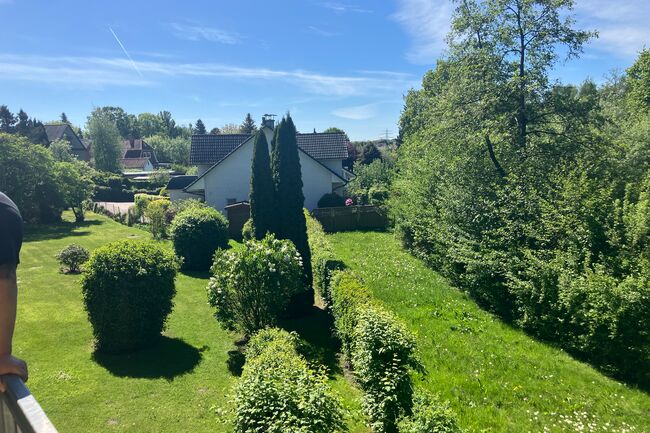 Blick vom Balkon