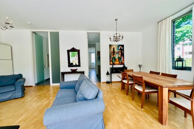 Blick von Wohnzimmer